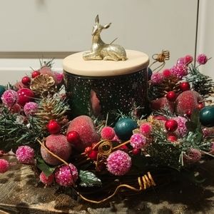 Host Pick Winter Christmas Woodsy Centerpiece Candle Deer Wedding Anniversary